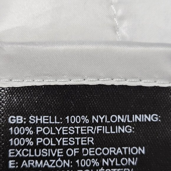 The North Face White Thermoball Eco Lightweight Insulated Full Zip Vest Small - Picture 4 of 16